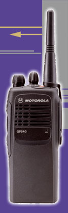 Motorola GP340 and GP640 portable radio