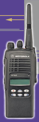 Motorola GP360 portable radio