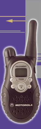 Motorola T5532 and T5512 licence exempt radio