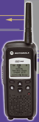 Motorola DTR2450 licence free DIGITAL portable radio