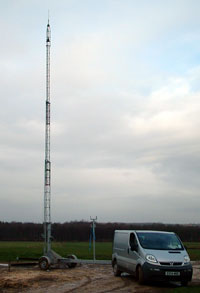 Tower Mast for increased range of your communications